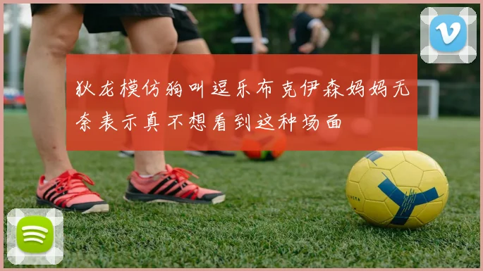 狄龙模仿狗叫逗乐布克伊森妈妈无奈表示真不想看到这种场面